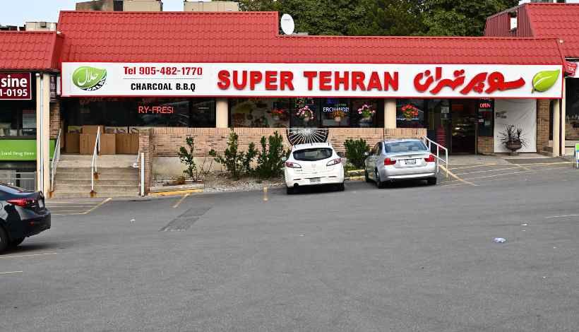 Tehran supermarket in Thornhill